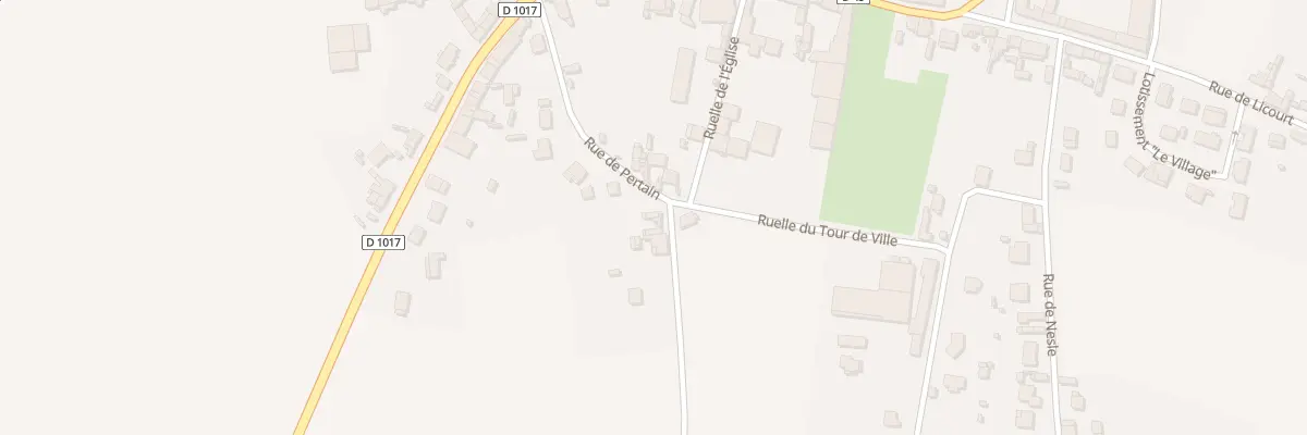 Plan du 8 Rue de Pertain à Marchélepot-Misery