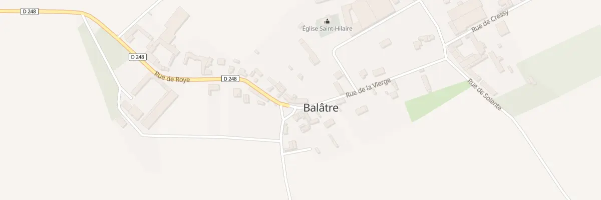 Plan du 2 Pl de la Mairie à Balâtre