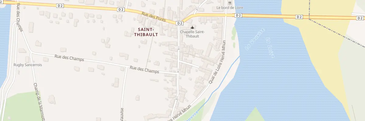 Plan du 4 Rue Simon Claude Durand à Saint-Satur