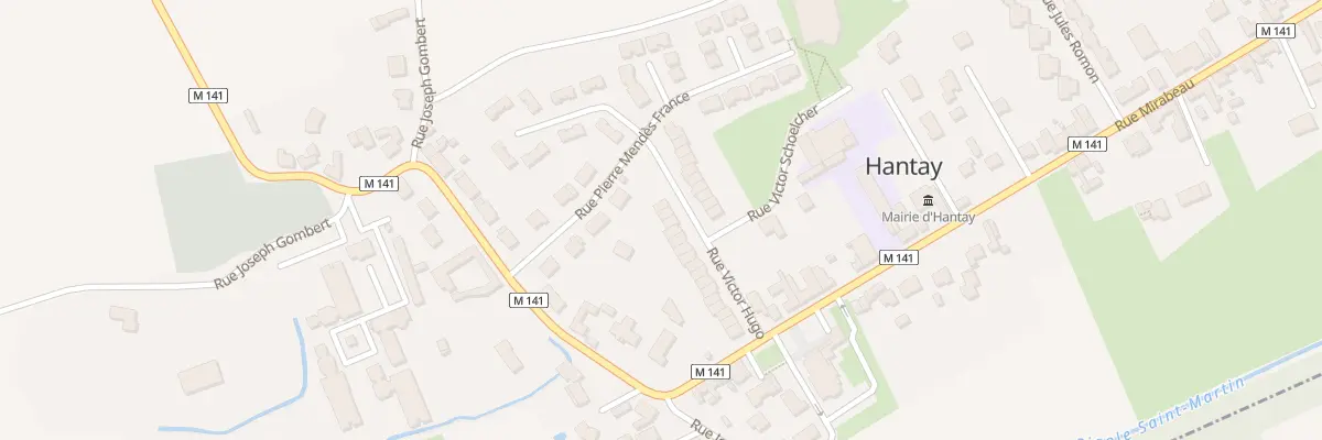 Plan du 30 Rue Victor Hugo à Hantay