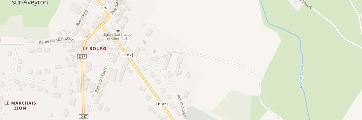 Plan du 109 Rue du Verger à La Chapelle-sur-Aveyron