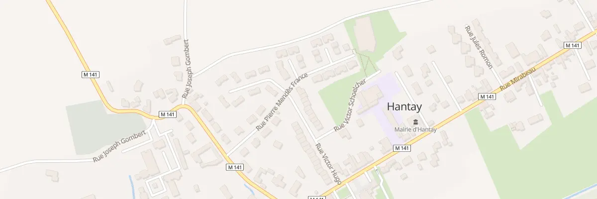 Plan du 17 Rue Victor Hugo à Hantay