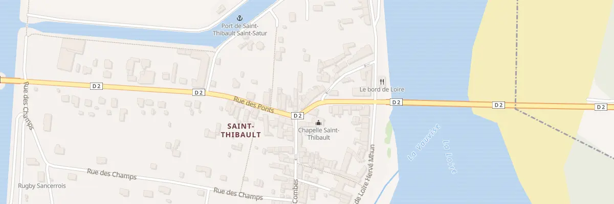 Plan du 10 Rue des Ponts à Saint-Satur