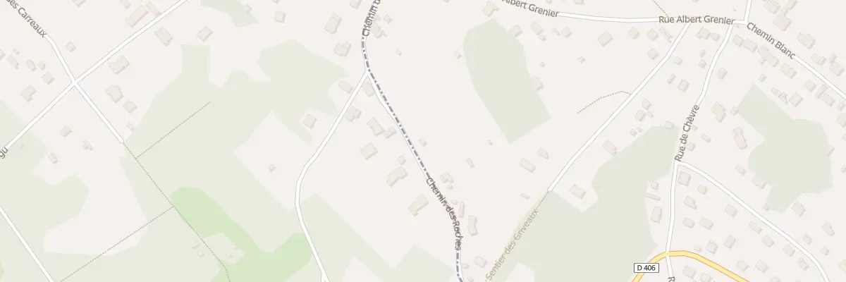 Plan du Haut du Temple à Villiers-sur-Morin