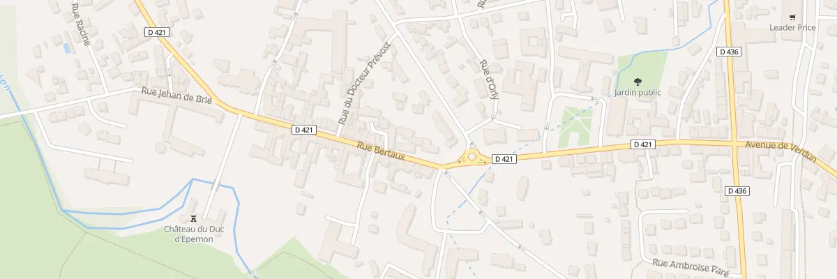 Plan du 6 Rue Bertaux à Fontenay-Trésigny