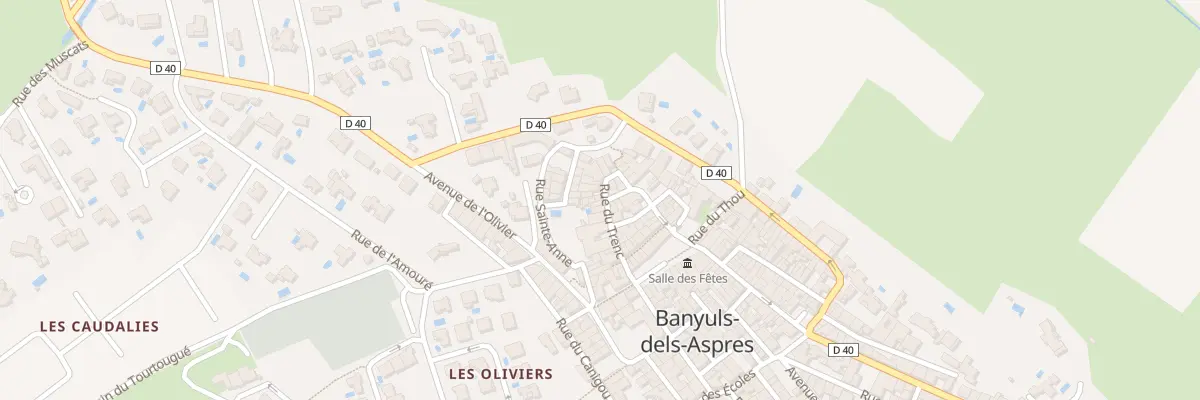 Plan du 21 Rue du Trenc à Banyuls-dels-Aspres