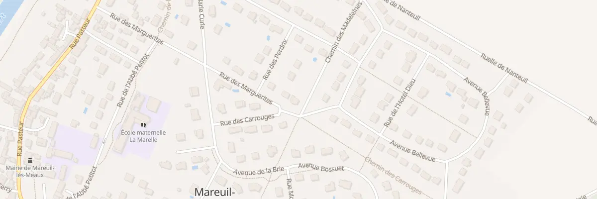 Plan du 27 Rue des Marguerites à Mareuil-lès-Meaux