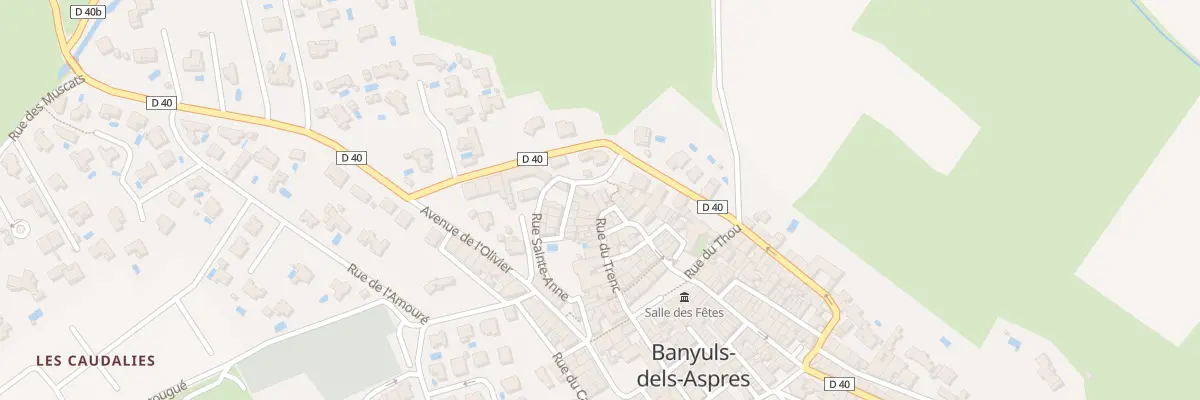 Plan du 31 Rue du Trenc à Banyuls-dels-Aspres