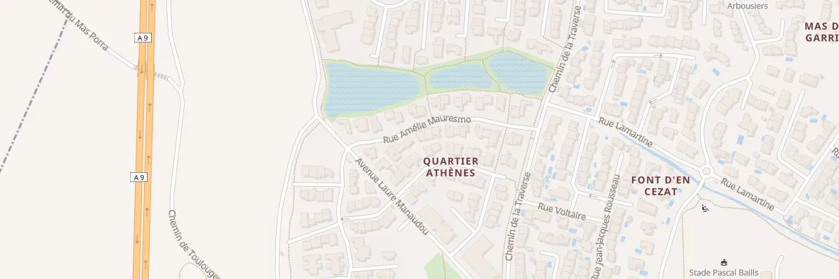 Plan du 21 Rue Amélie Mauresmo à Pollestres