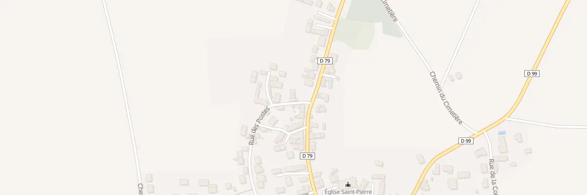 Plan du 23 Rue de la Croix Blanche à Brégy