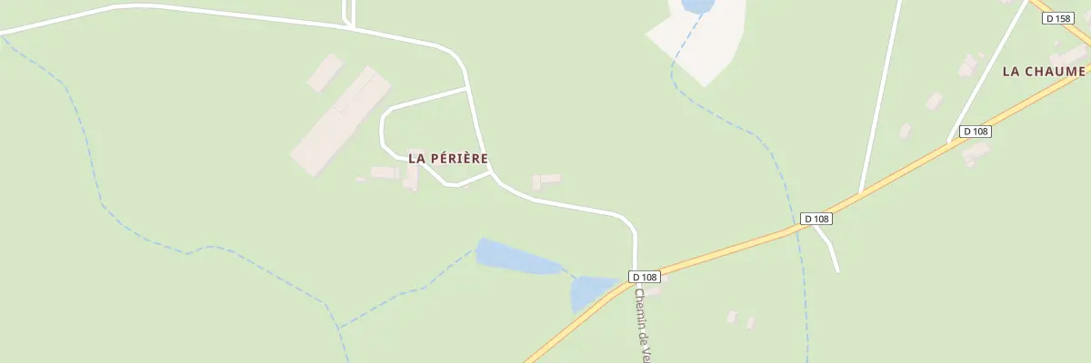 Plan du 2 La Perriere à Louroux-de-Beaune