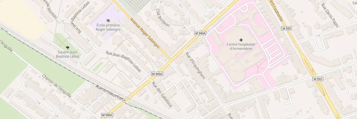 Plan du 141 Rue Jules Lebleu à Armentières