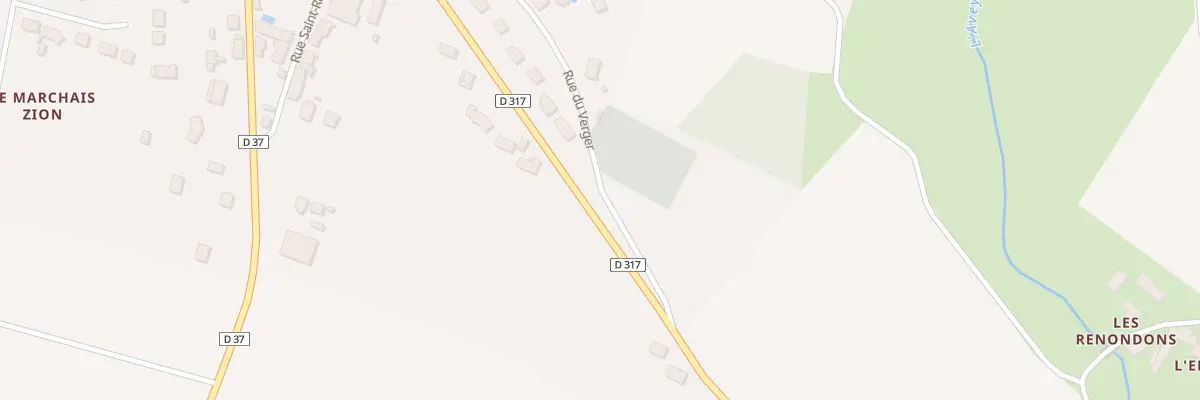 Plan du 311 Rte de Saint-maurice à La Chapelle-sur-Aveyron