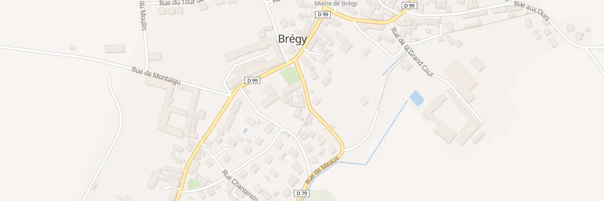 Plan du 6 Rue de Meaux à Brégy