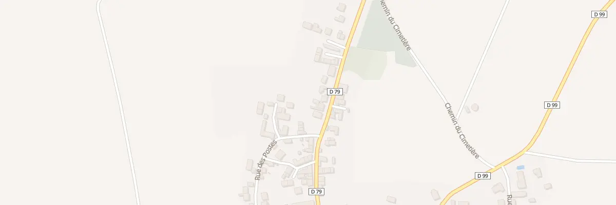 Plan du 29 Rue de la Croix Blanche à Brégy