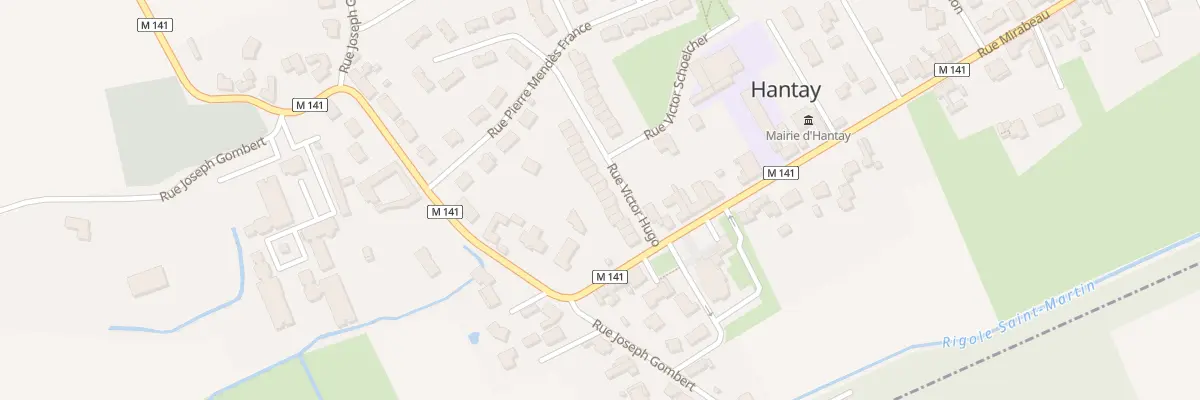 Plan du 14 Rue Victor Hugo à Hantay