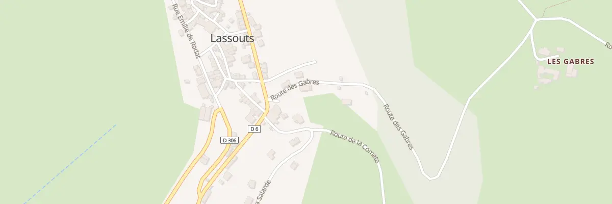 Plan du 5246 Lassouts à Lassouts