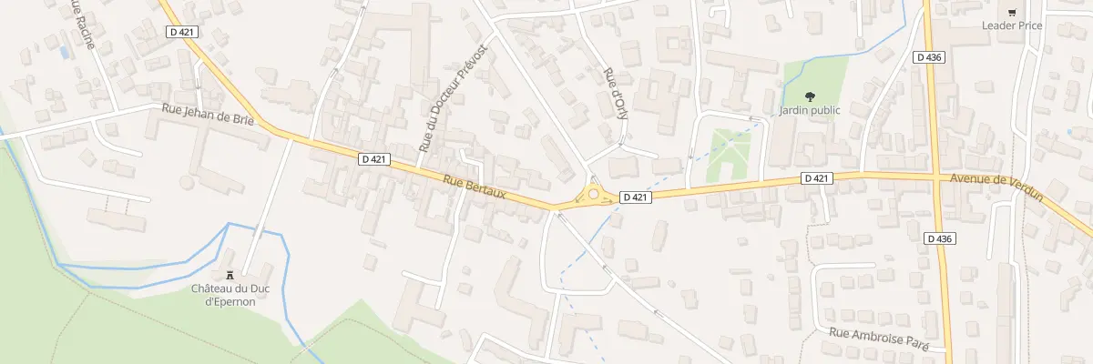 Plan du 2 Rue Bertaux à Fontenay-Trésigny