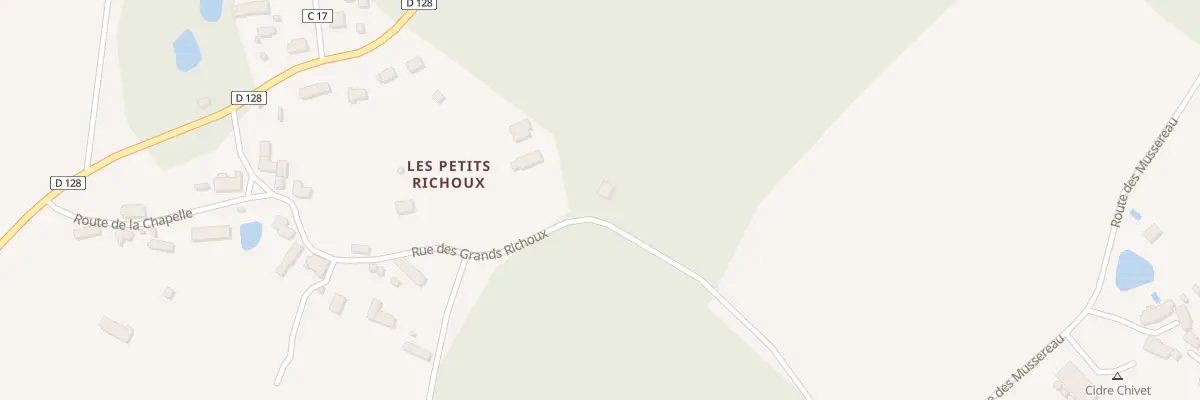 Plan du 319 Rue des Grands Richoux à Louzouer