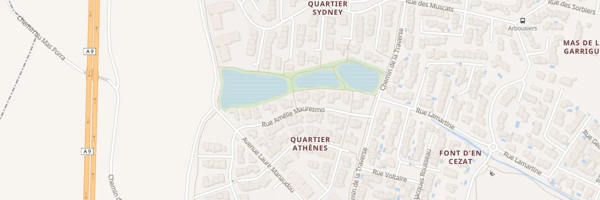 Plan du 18 Rue Amélie Mauresmo à Pollestres