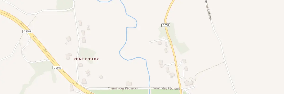Plan du 734 Rue du Sancy à Olby