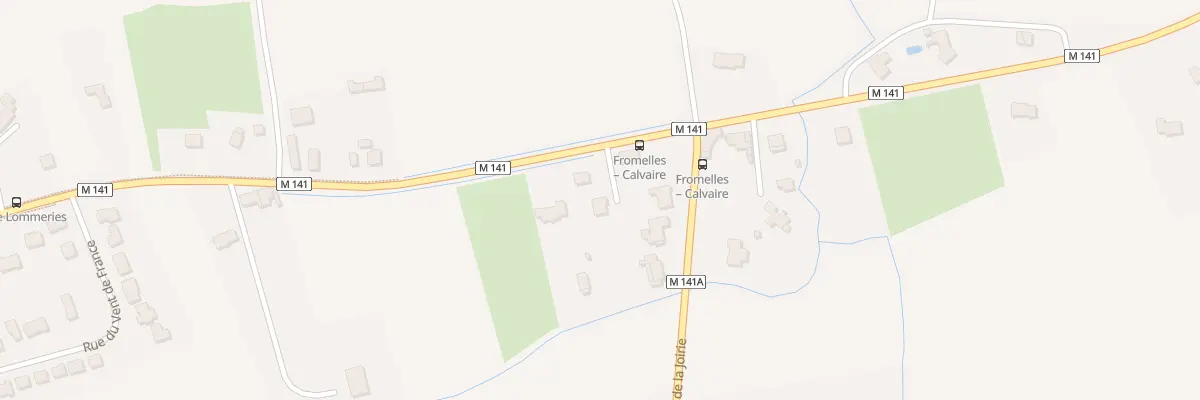 Plan du 60B Rue de Lommeries à Fromelles