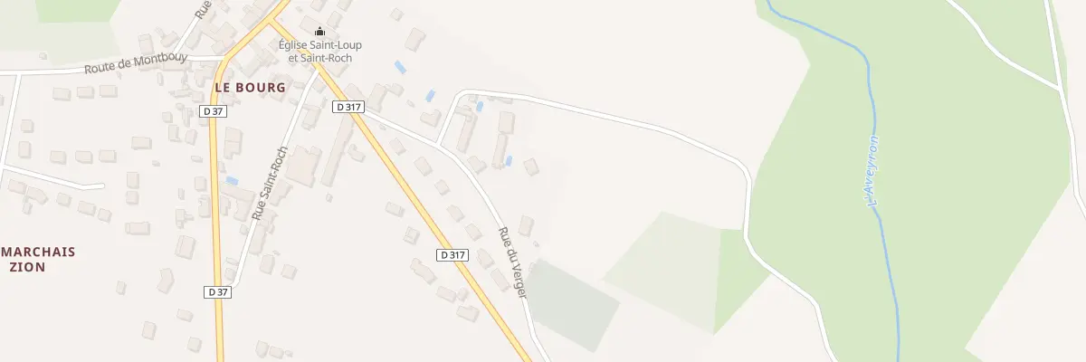 Plan du 165 Rue du Verger à La Chapelle-sur-Aveyron