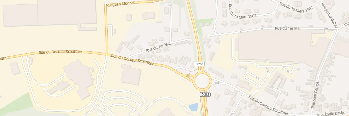Plan du 394 Rue du Docteur Schaffner à Noyelles-sous-Lens
