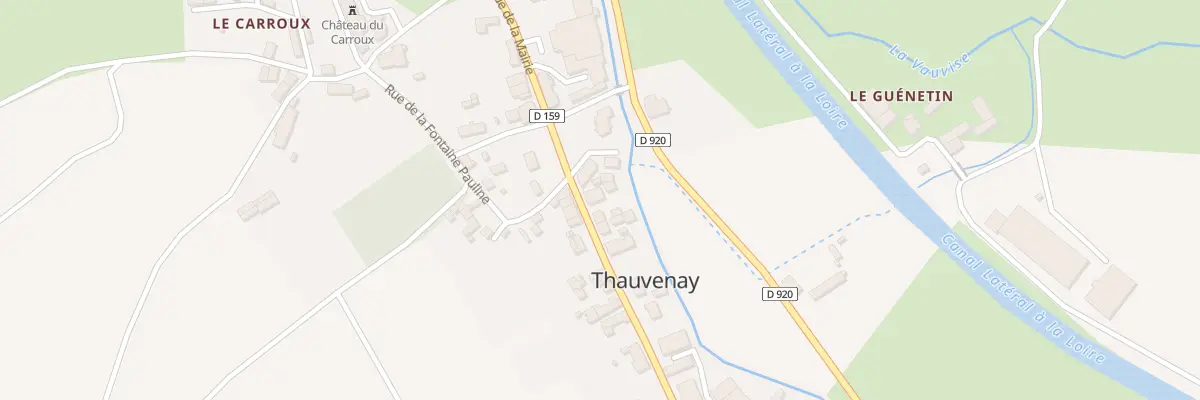 Plan du 22 Rue de la Mairie à Thauvenay