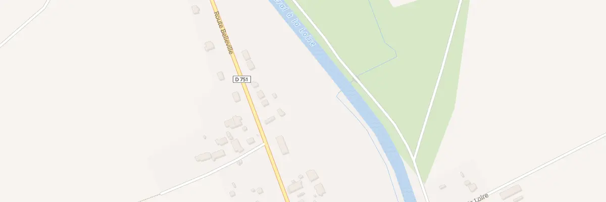 Plan du 24B Rte de Belleville à Sury-près-Léré
