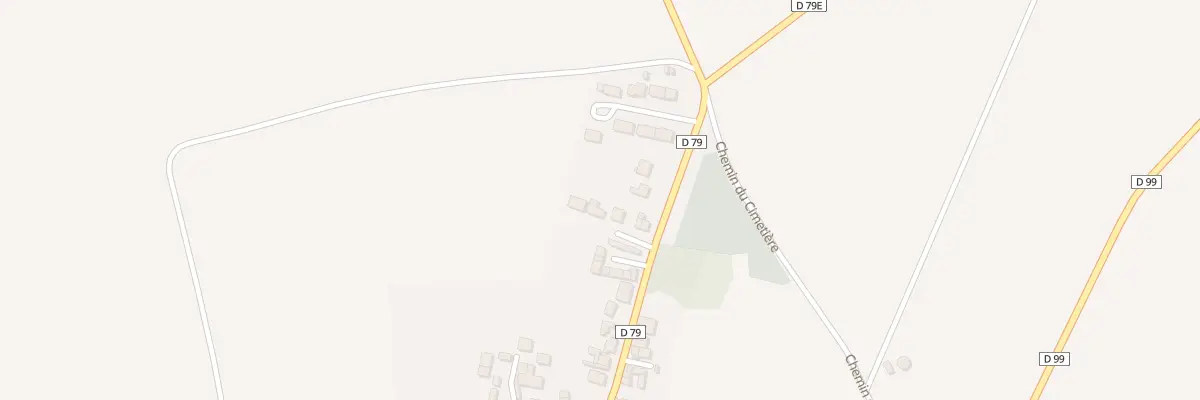 Plan du 45B Rue de la Croix Blanche à Brégy