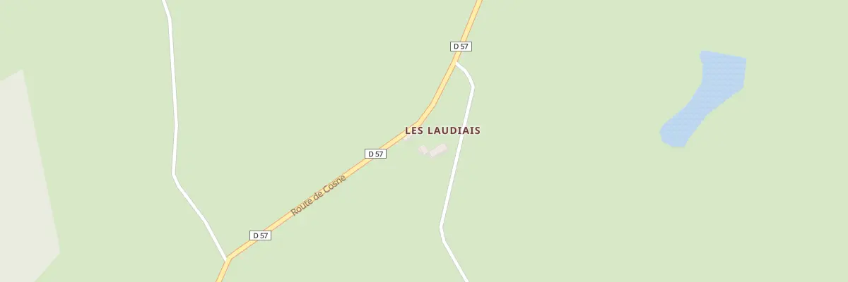 Plan du 2249 Rte de Cosne à Theneuille