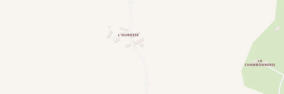 Plan du 160 L’Ourosse à Charentonnay
