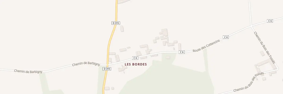 Plan du 3 Rte des Cottencins à Chevannes