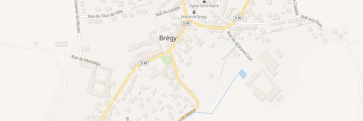 Plan du 5 Rue de Meaux à Brégy