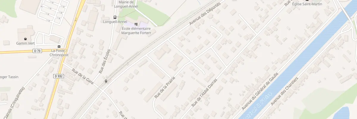 Plan du 1 Rue Telesphore Lalouette à Longueil-Annel