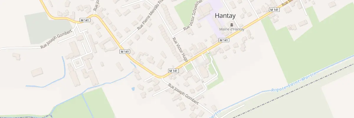 Plan du 4 Rue Victor Hugo à Hantay