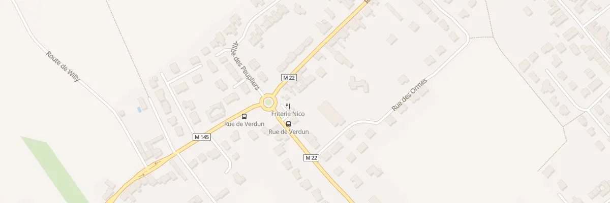 Plan du 409 Rue de Verdun à Marquillies