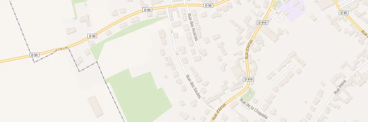 Plan du 11 Rue des Saules à Arleux-en-Gohelle