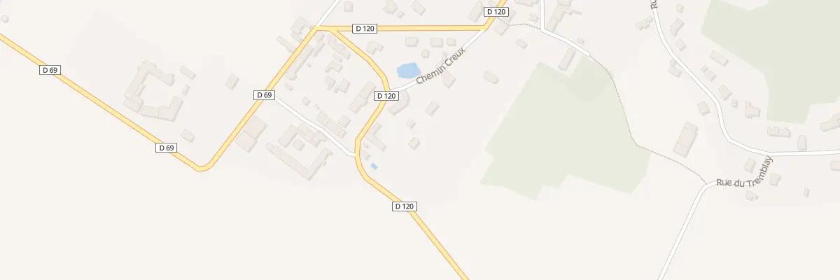 Plan du 5 Les Fermes à Villemaréchal