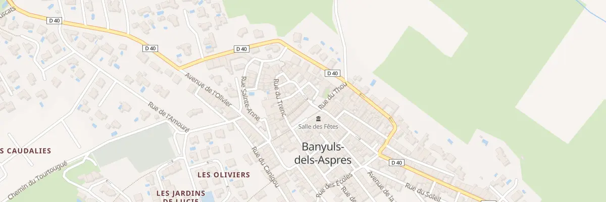 Plan du 1 Rue des Acacias à Banyuls-dels-Aspres