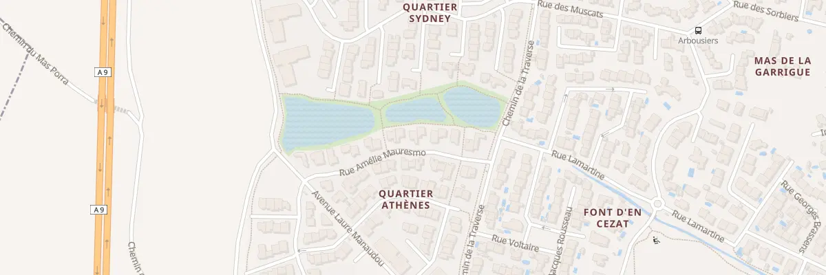 Plan du 14 Rue Amélie Mauresmo à Pollestres