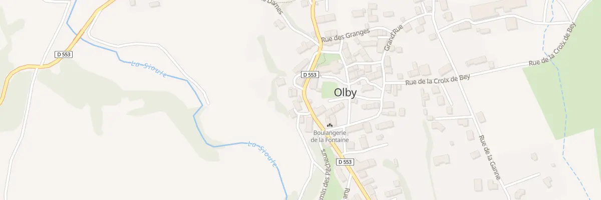Plan du 67 Rue du Puy de Dôme à Olby