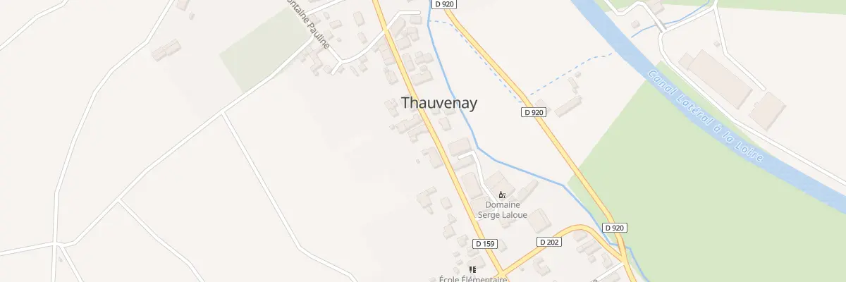 Plan du 21 Rue de la Mairie à Thauvenay