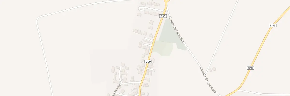 Plan du 39B Rue de la Croix Blanche à Brégy