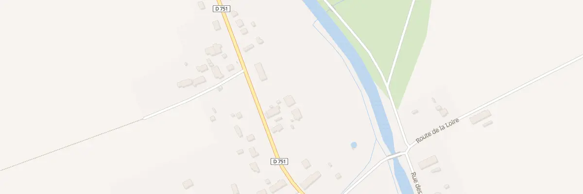 Plan du 18 Rte de Belleville à Sury-près-Léré