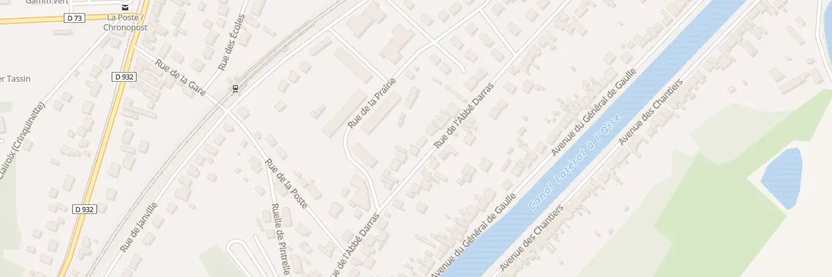 Plan du 44 Rue de l’Abbé Darras à Longueil-Annel