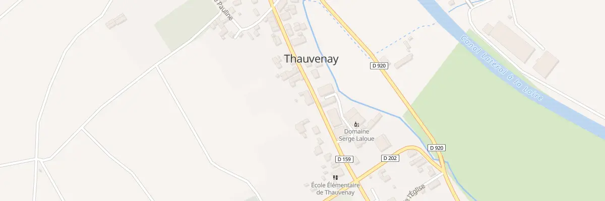 Plan du 19 Rue de la Mairie à Thauvenay