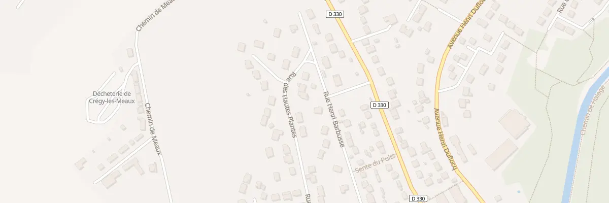 Plan du 135 Rue Henri Barbusse à Crégy-lès-Meaux