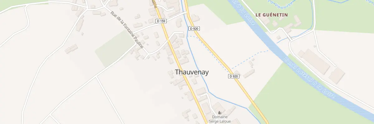 Plan du 16 Rue de la Mairie à Thauvenay